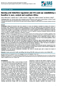 Nursing and midwifery regulation and HIV scaleup establishing a baseline in east central and southern Africa