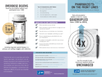 Pharmacists  on the front lines  addressing prescription opioid abuse and overdose