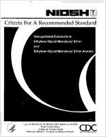 Criteria for a Recommended Standard Occupational Exposure to Ethylene Glycol Monobutyl Ether and Ethylene Glycol Monobutyl Ether Acetate