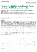 Prevalence of and Risk Factors for Hepatitis C Virus Infection in World Trade Center Responders
