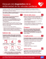 Despus del diagnstico de la enfermedad de las vlvulas cardacas