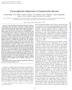 Immunoglobulin Responses to Experimental Silicosis