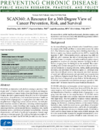 SCAN360 A Resource for a 360Degree View of Cancer Prevention Risk and Survival