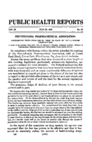 Public Health Reports  V 30 No 30 July 23 1915