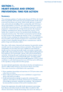 A Public Health Action Plan to Prevent Heart Disease and Stroke 2004 update Section One
