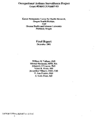 Occupational Asthma Surveillance Project