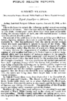 Public Health Reports  v 20 no 5 February 3 1905