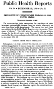 Public Health Reports  v 54 no 21 DECEMBER 22 1939
