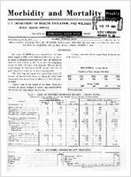 Morbidity and Mortality Weekly Report Vol 13 No 32 for Release August 15 1964