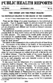 Weekly Reports for NOVEMBER 7 1913