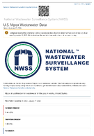 US wastewater data  Mpox virus detection in wastewater in the past 4 weeks United States