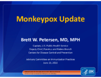 Monkeypox update