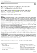Effects of the SGLT2 inhibitor canagliflozin on plasma biomarkers TNFR1 TNFR2 and KIM1 in the CANVAS trial