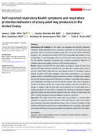 SelfReported Respiratory Health Symptoms and Respiratory Protection Behaviors of Young Adult Hog Producers in the United States