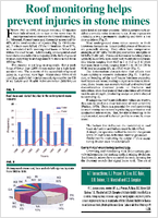 Roof Monitoring Helps Prevent Injuries in Stone Mines