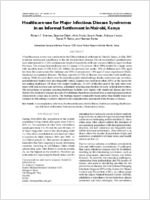 Healthcareuse for Major Infectious Disease Syndromes in an Informal Settlement in Nairobi Kenya