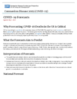 Coronavirus Disease 2019 COVID19 COVID19 Forecasts Updated May 1 2020