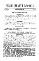 Weekly Reports for SEPTEMBER 27 1912