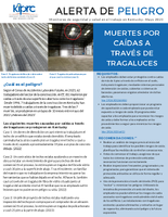 Muertes por cadas a travs de tragaluces