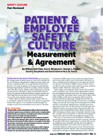 Patient  employee safety culture measurement  agreement