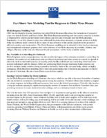 Fact sheet  New modeling tool for response to Ebola virus disease