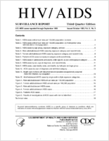 HIVAIDS Surveillance Report US AIDS cases reported through September 1993