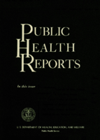 Public Health Reports  v 80 no 6 June 1965  cover