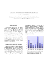 Assessing and Monitoring Open Pit Mine Highwalls