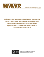 Morbidity and Mortality Weekly Report MMWR Surveillance Summaries February 2017  Vol 66  No SS8