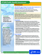 ATSDR Public Health Investment Tennessee 2017