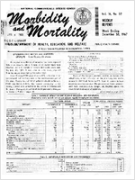 Morbidity and Mortality Weekly Report Vol 16 No 52 week ending December 30 1967