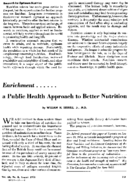 EnrichmentA public health approach to better nutrition