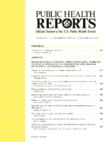 Public Health Rep  v 99 no 5 SeptemberOctober 1984  cover