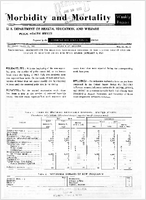 Morbidity and Mortality Weekly Report Vol 12 No 1 for Release January 11 1963