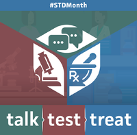 STDMonth  talk  test  treat