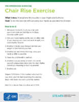 Chairrise exercise