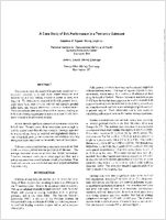 A Case Study of Bolt Performance in a TwoEntry Gateroad manuscript