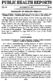 Public Health Reports  V 30 No 53 December 31 1915