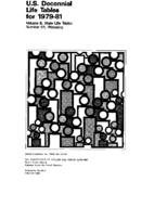 US decennial life tables for 197981 volume II number 51 Wyoming