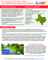 Decreasing the Health Gap in Texas  Texas AM Universitys High Obesity Program