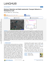 Moisture Retention and MultiMechanistic Transport Behavior in Nanoporous Coal