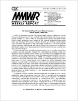 MMWR Morbidity and Mortality Weekly Report Vol 48 No 45 November 19 1999