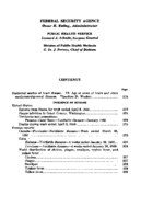 Public Health Reports  v 65 no 17  table of contents