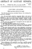 Abstract of sanitary reports  v VI no 5  January 30 1891