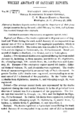 Weekly abstract of sanitary reports  v 3 no 6 February 10 1888