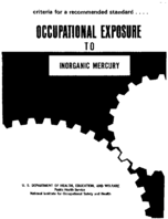 Occupational exposure to inorganic mercury