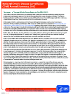 National Enteric Disease Surveillance  COVIS annual summary 2013