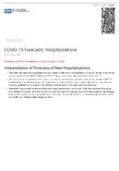 COVID19 forecasts  hospitalizations  updated August 1 2023