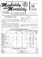 Morbidity and Mortality Weekly Report Vol 16 No 30 week ending July 29 1967