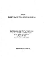 Criteria for a Recommended Standard Welding Brazing and Thermal Cutting 1988 Abridged Edition